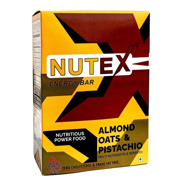 Nutex Energy Bar Box of 8 Pieces.